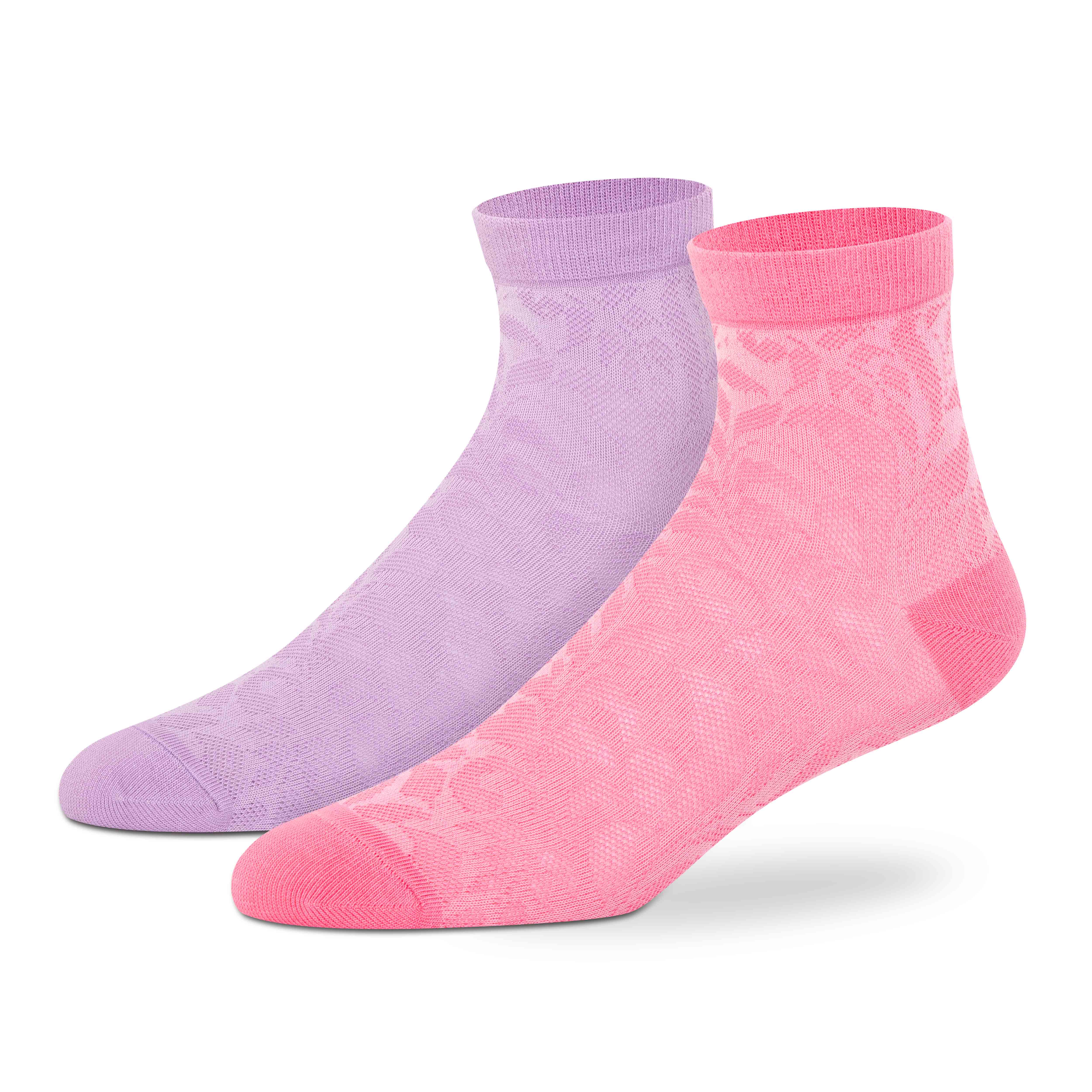 Casual Ankle Socks for Women (Pack of 2)