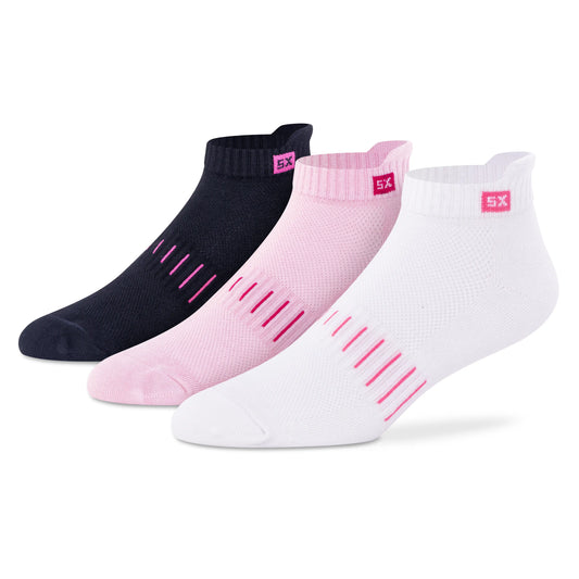 Supersox Bamboo Ankle Socks - Women (Pack of 3)