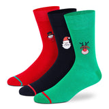 Supersox Embroidery Christmas Socks - Unisex (Pack of 3)