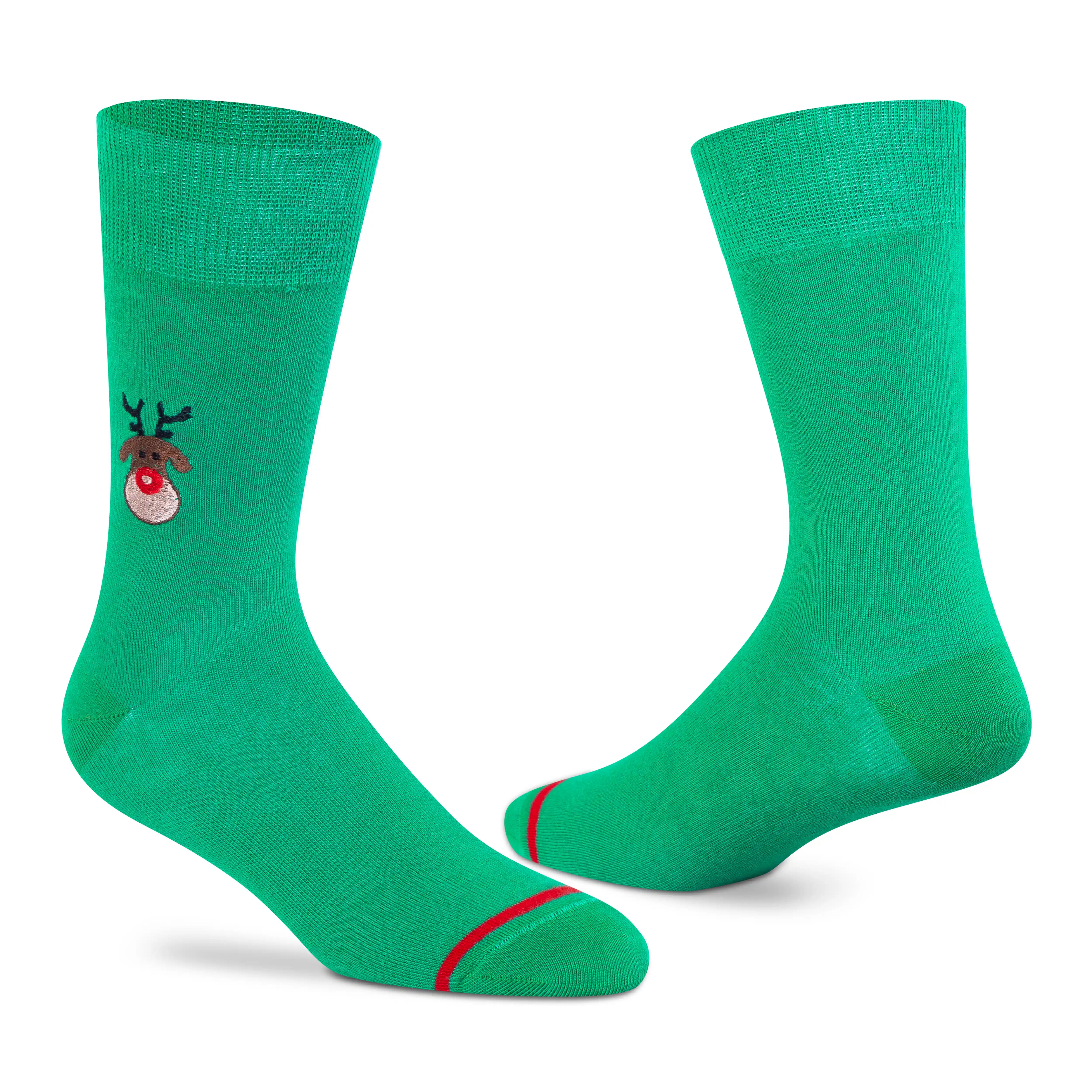 Supersox Embroidery Christmas Socks - Unisex (Pack of 3)