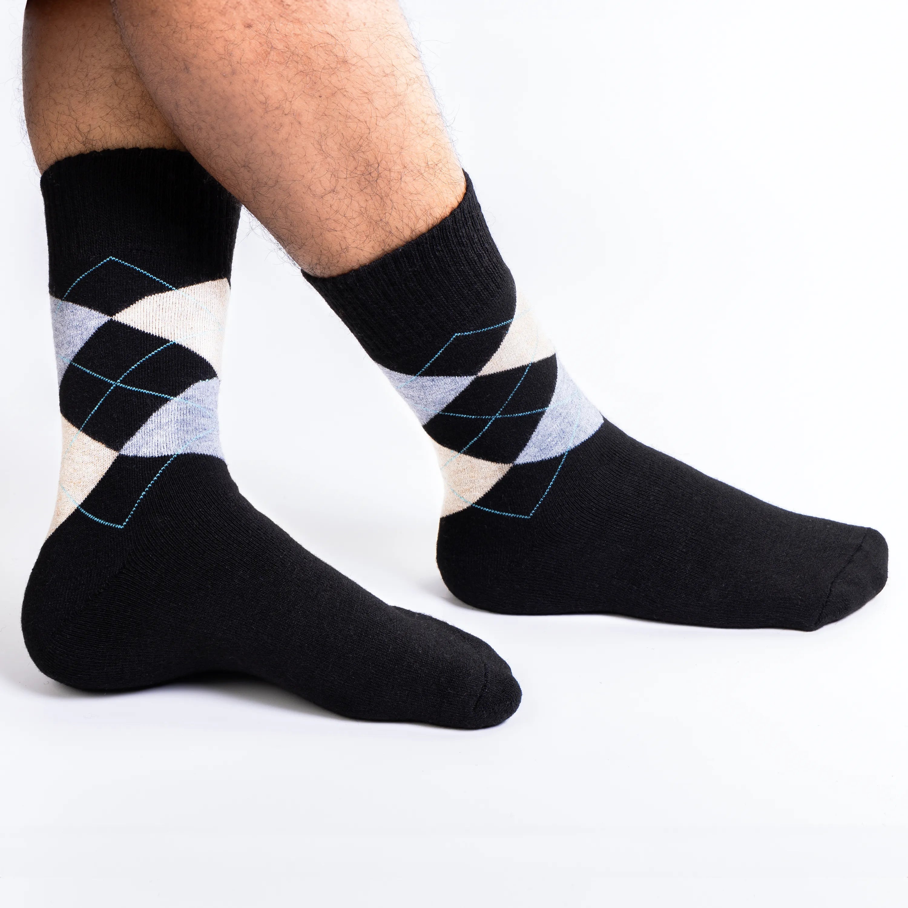 Supersox Winter Socks Simla Design Collection - Men (Pack of 2)