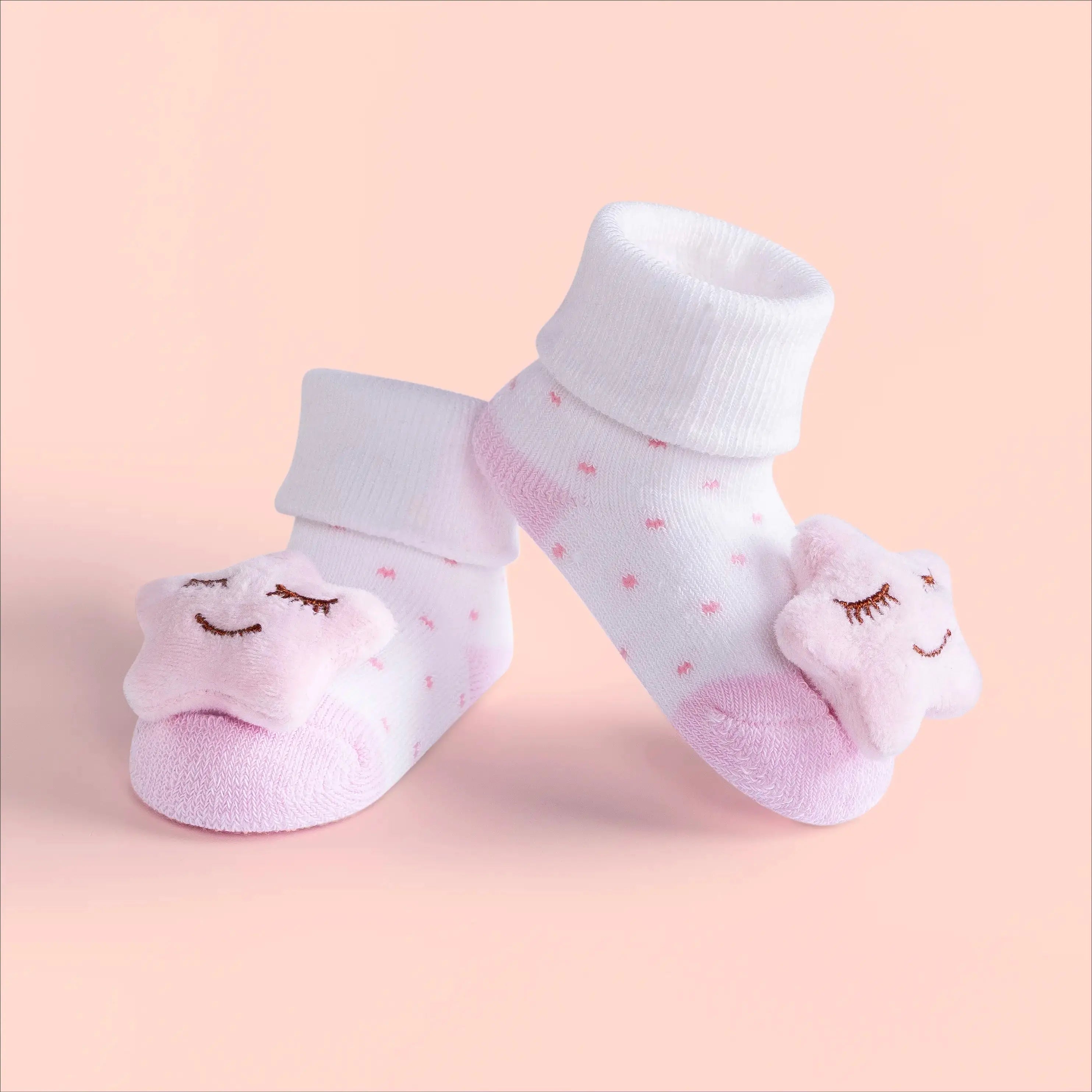  Booties Socks - Babies (0–6 Months)