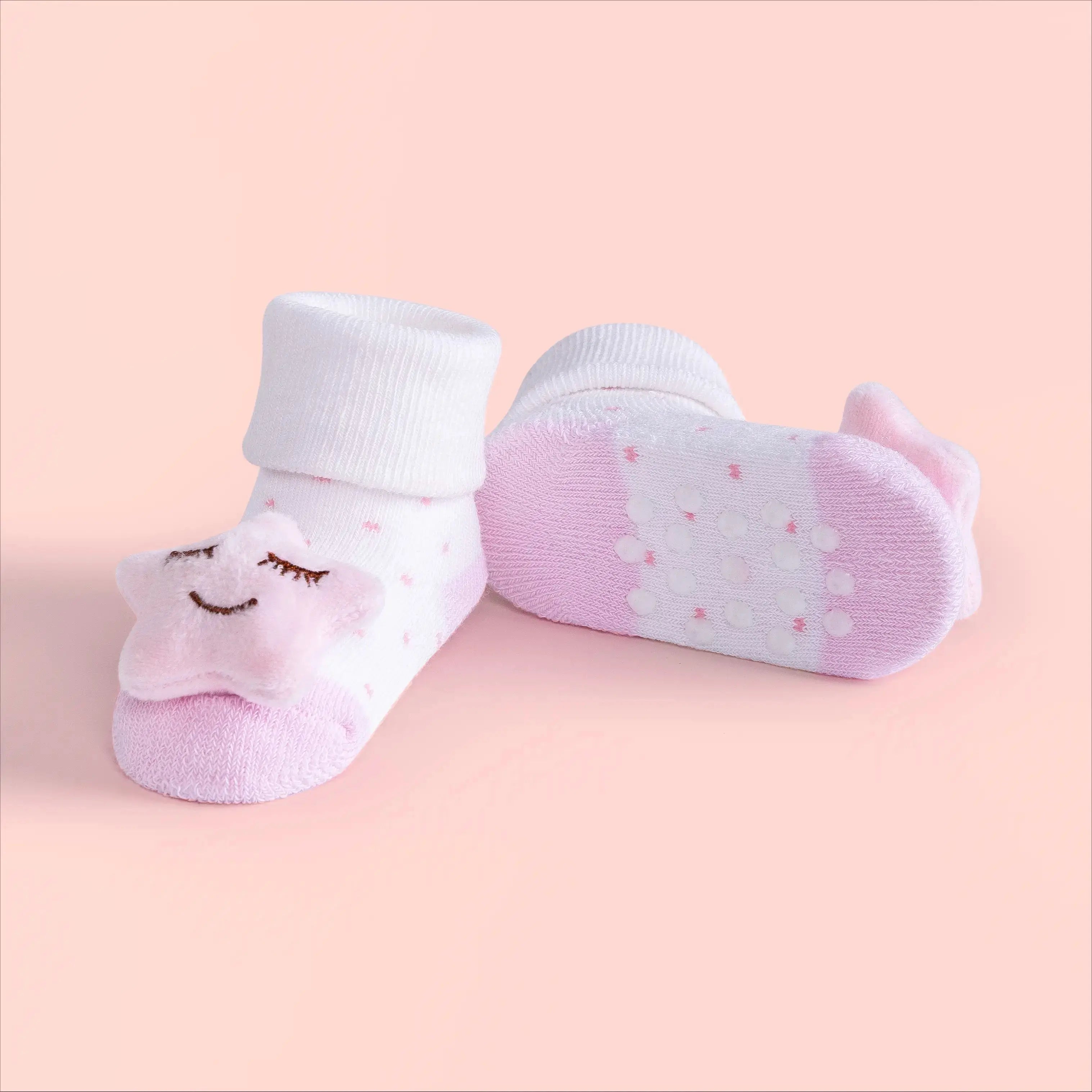  Booties Socks - Babies (0–6 Months)