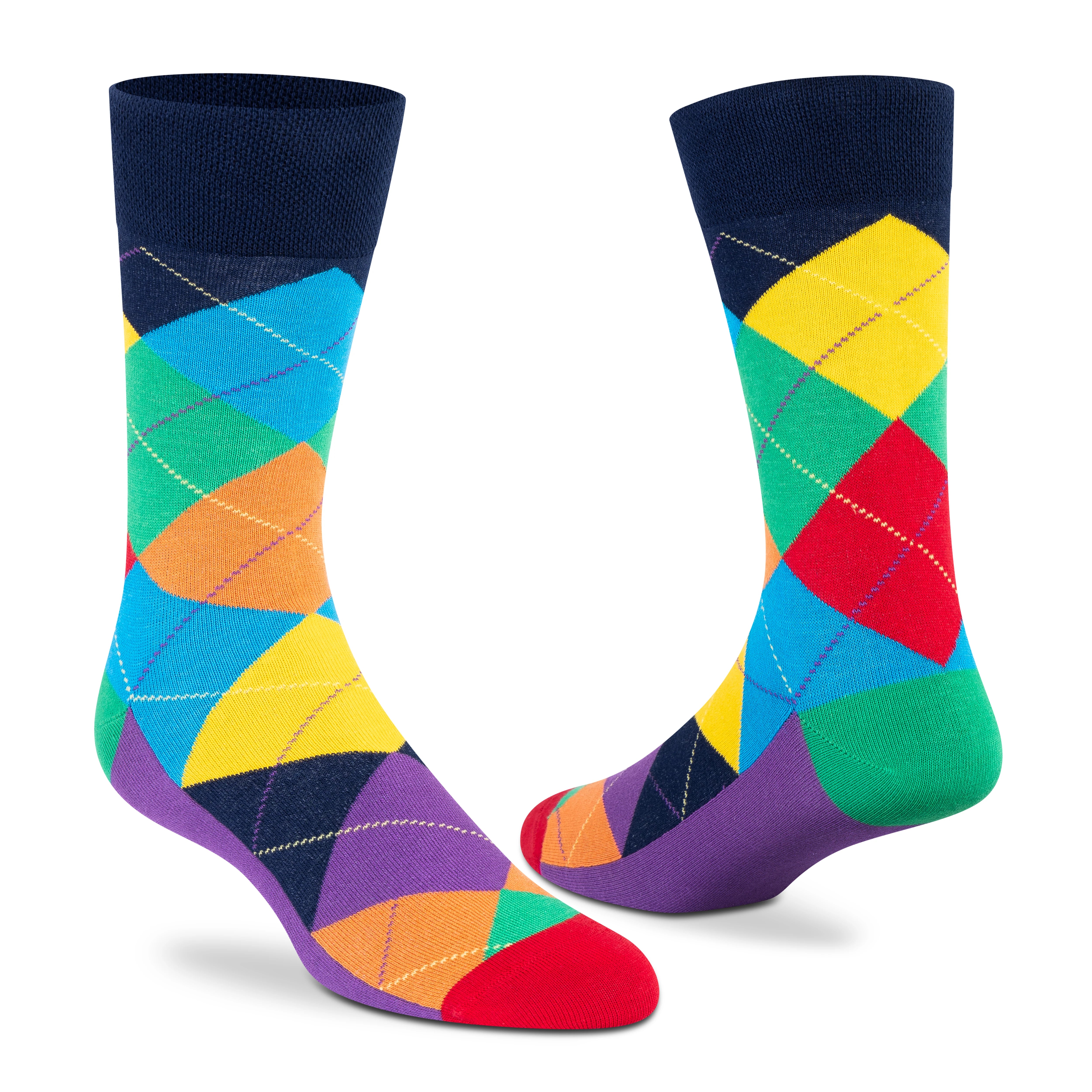 Funky Crew Socks (Unisex) - Pack of 3