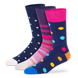 Funky Crew Socks (Unisex) - Pack of 3