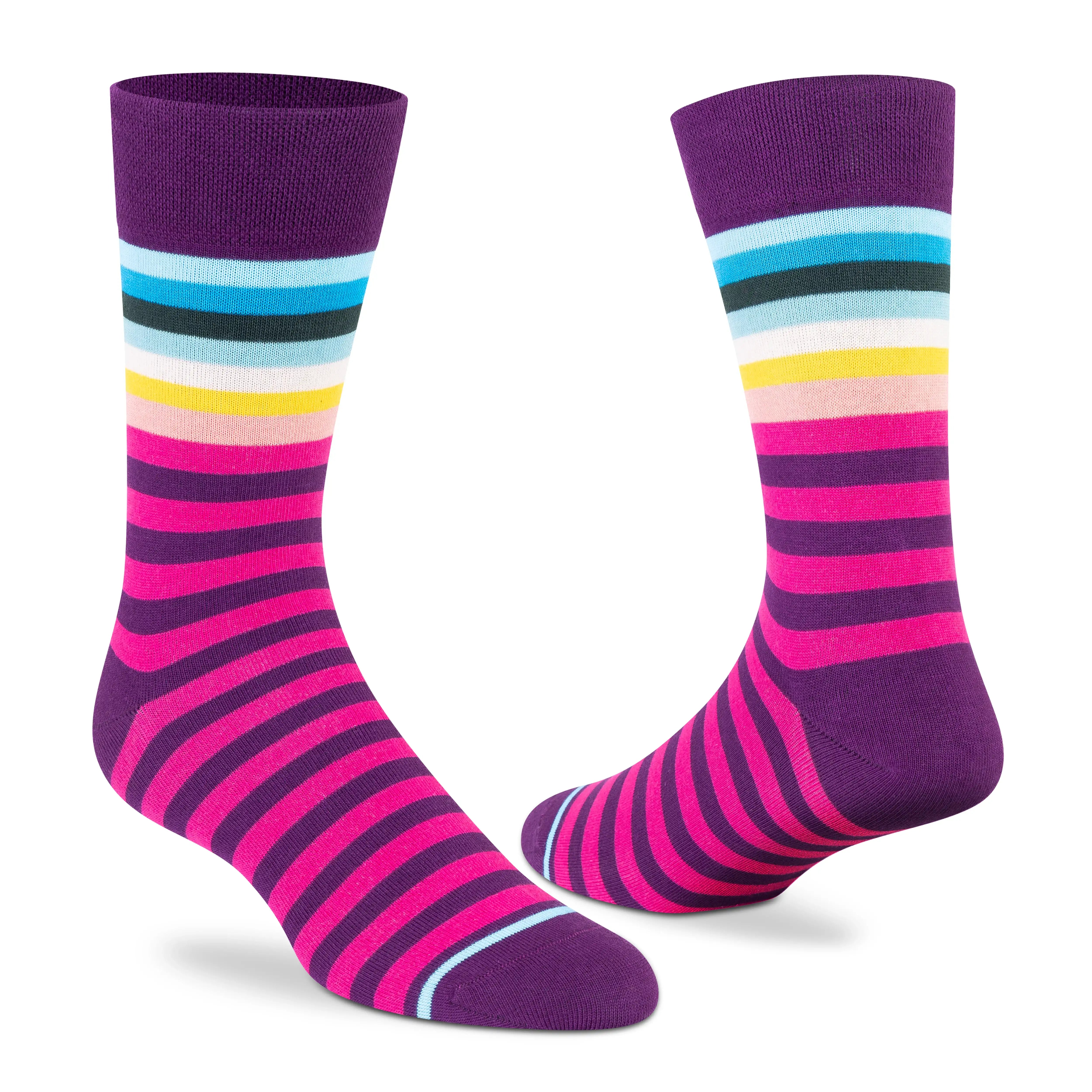 Funky Crew Socks (Unisex) - Pack of 3