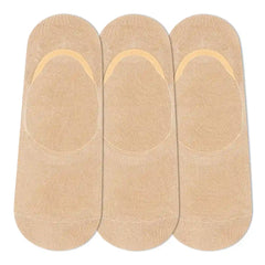 Basic No-Show Socks for Men (Pack of 3)
