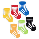 Tiny Tots Ankle Socks for Infants (Pack of 6)