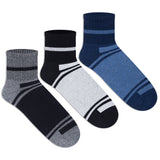 Sports Ankle Socks for Men (Pack of 3)