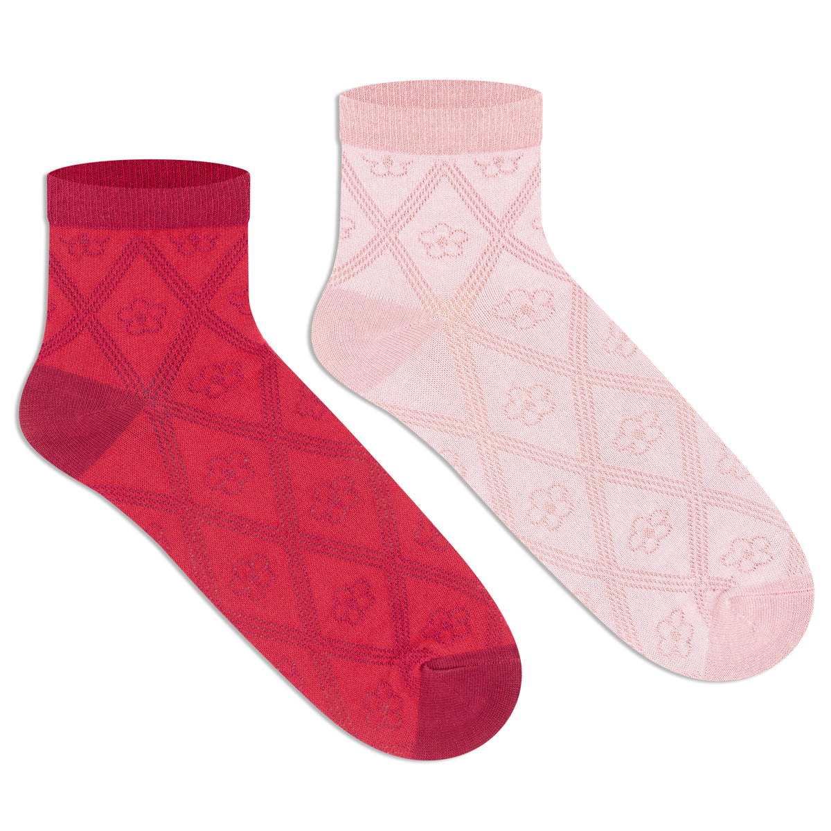 Casual Ankle Socks for Women (Pack of 2)