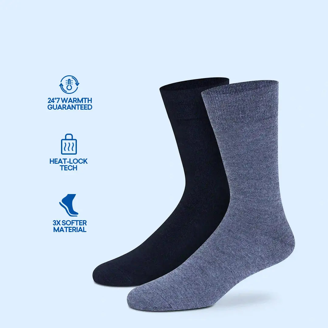 Winter Socks Simla Collection - Men (Pack of 2) Supersox